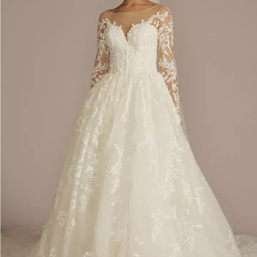 Lace Long Sleeve Wedding Dress